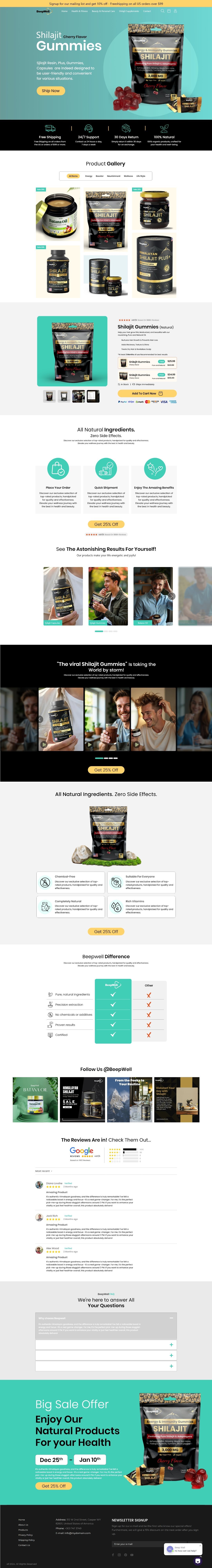 Health & Supplement Store